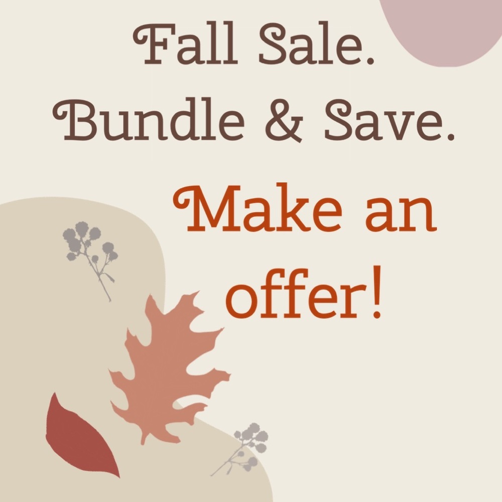 Fall Sale. Bundle and Save.